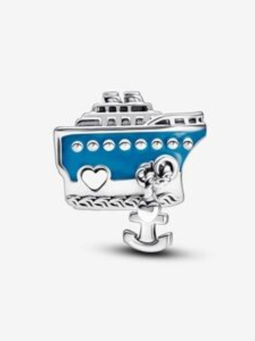 Anchored Cruise Ship Charm - Picture 2 of 5